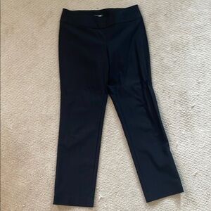 NIC+ZOE Black Straight Leg Pants